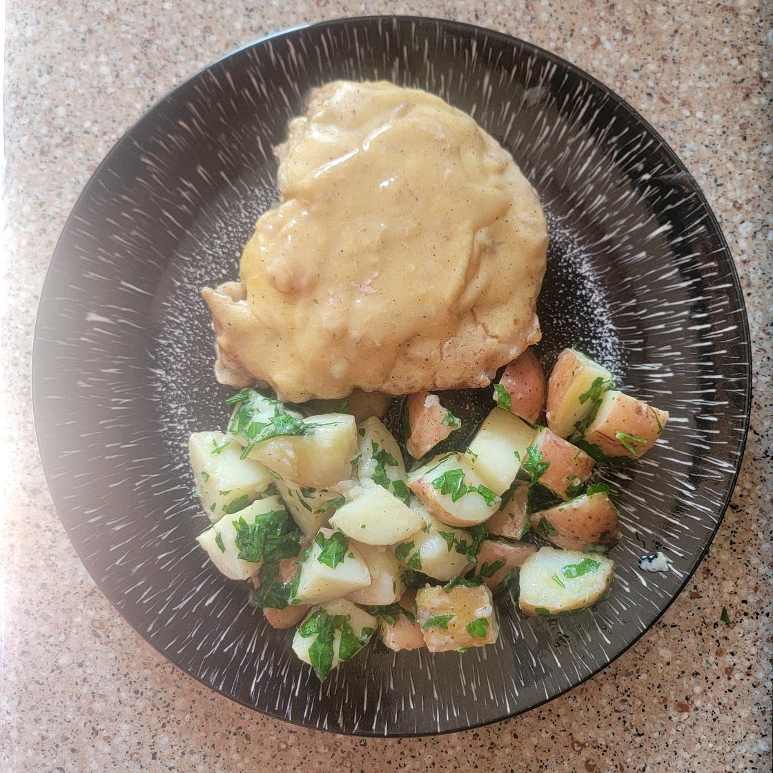 Parsley Buttered Potatoes