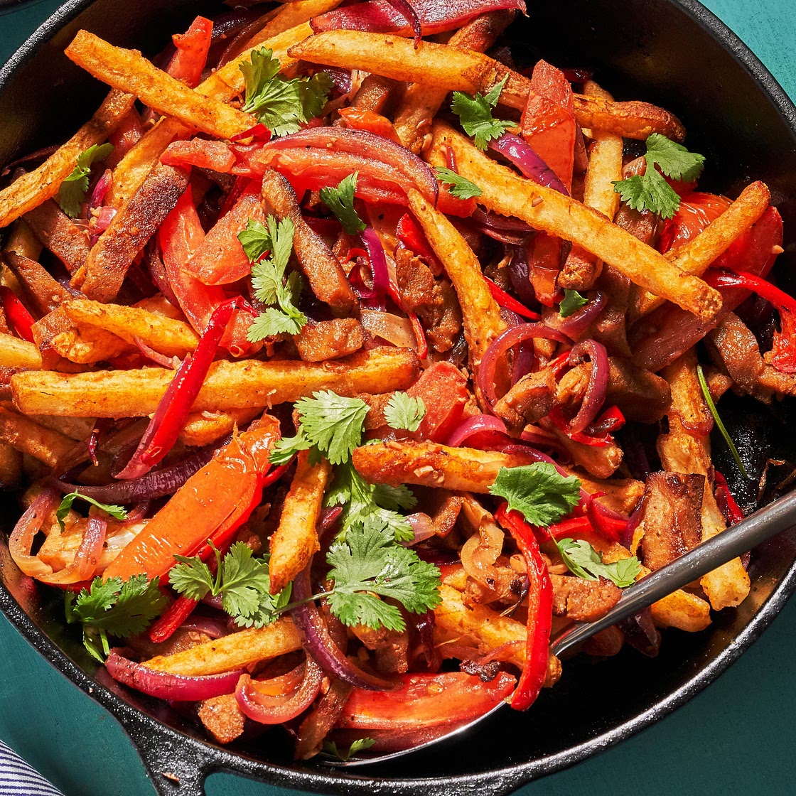 Seitan Lomo Saltado