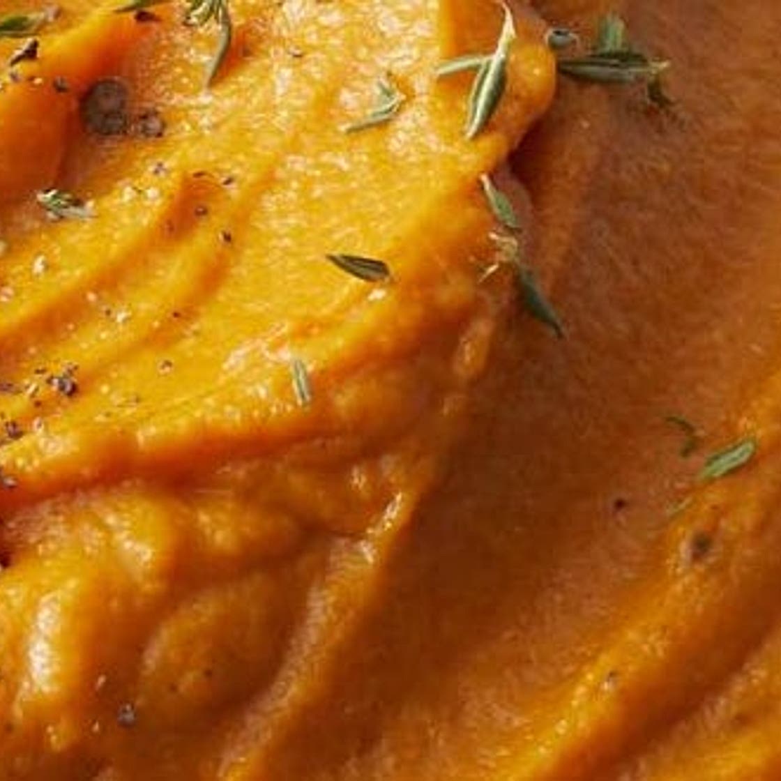 Mashed Sweet Potato and Carrots