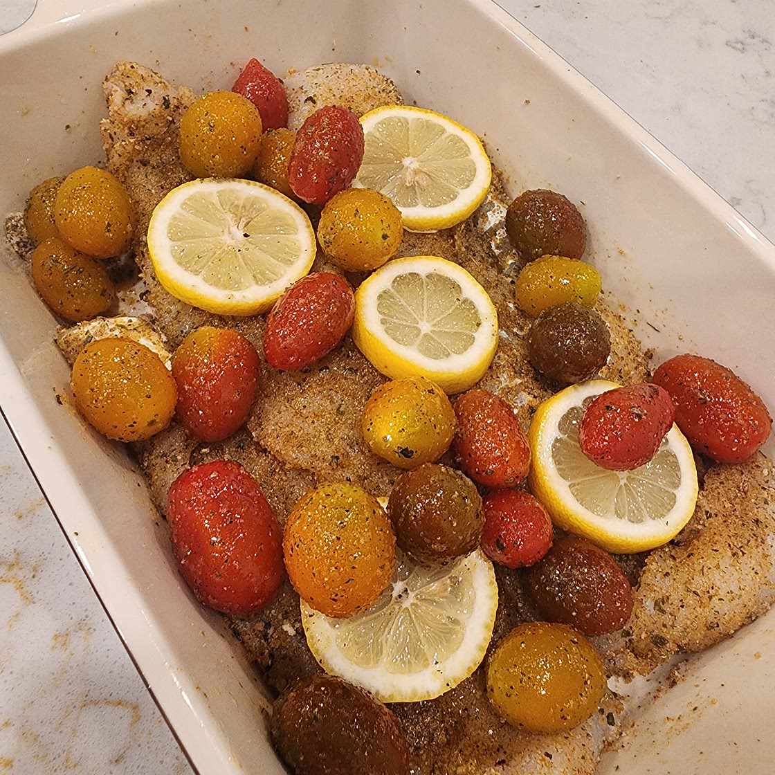 Baked COD