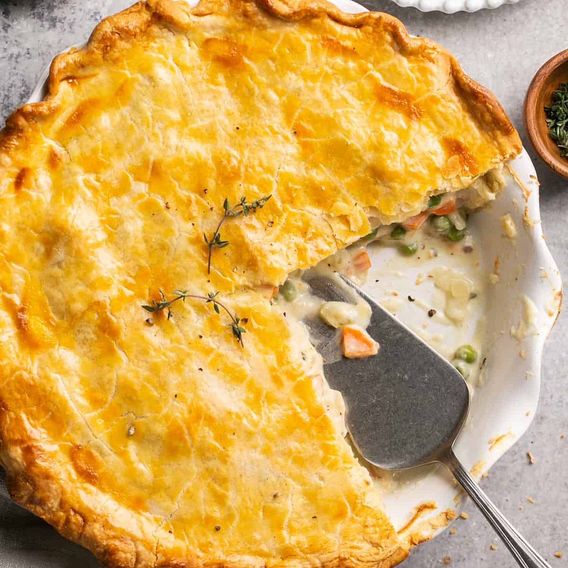 Easy Homemade Chicken Pot Pie
