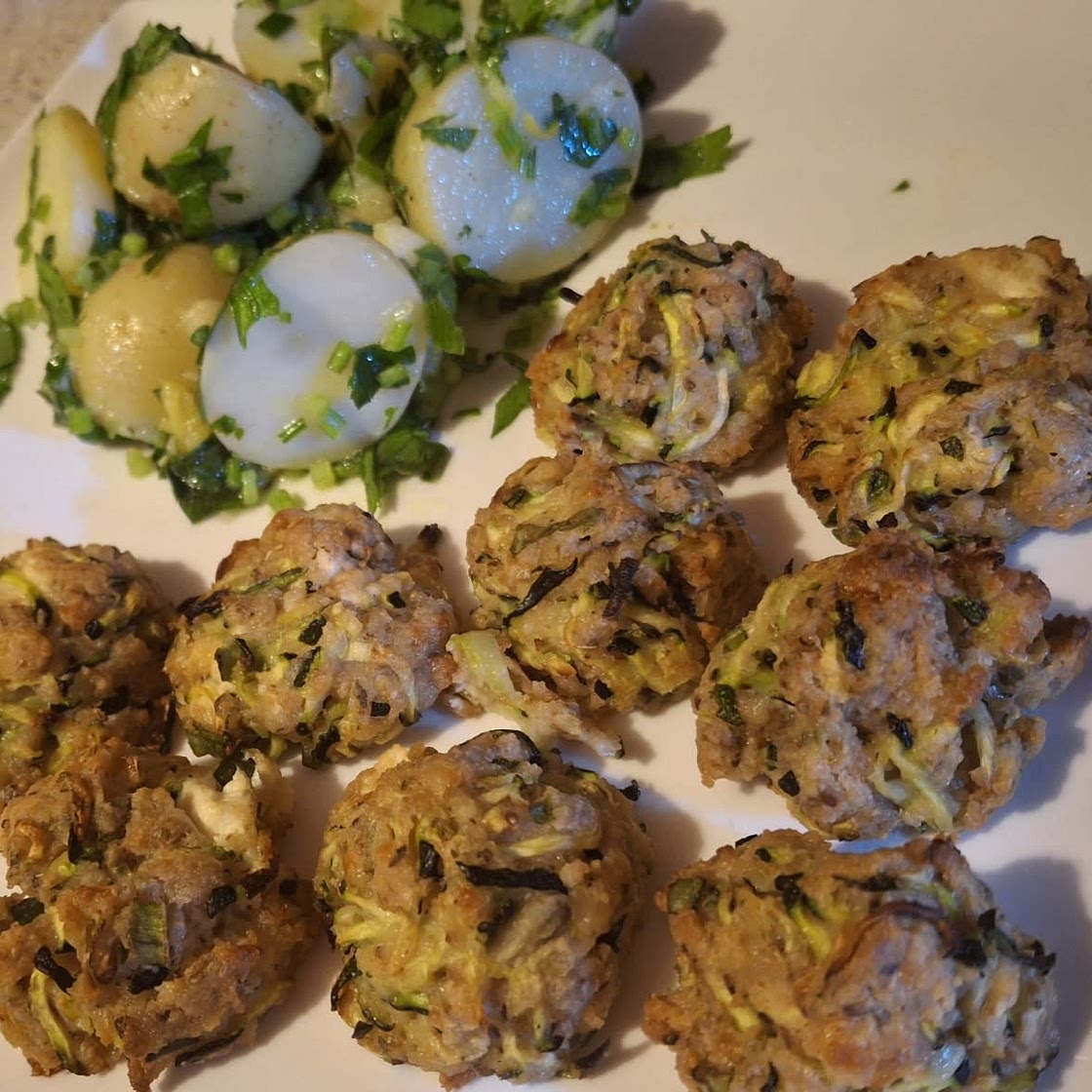 Greek Zucchini Tots
