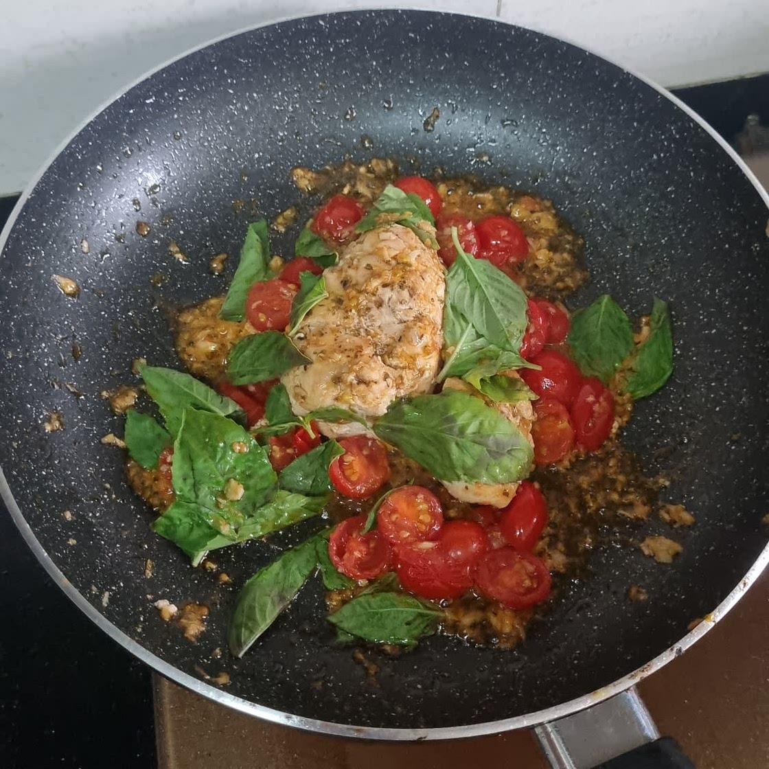 Tomato Basil Chicken Recipe