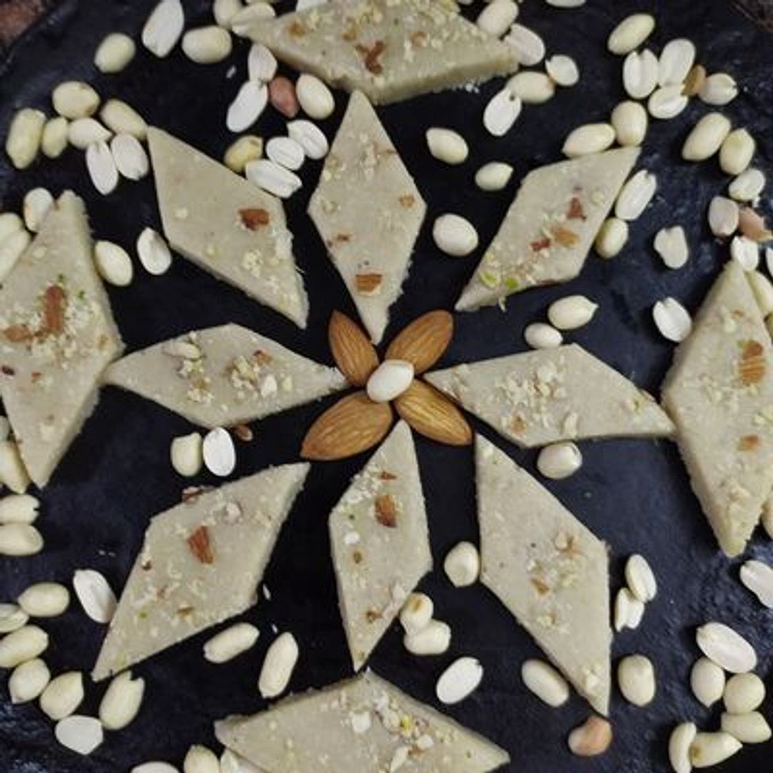 बादाम मूंगफली कतली (badam moongfali katli recipe in Hindi)