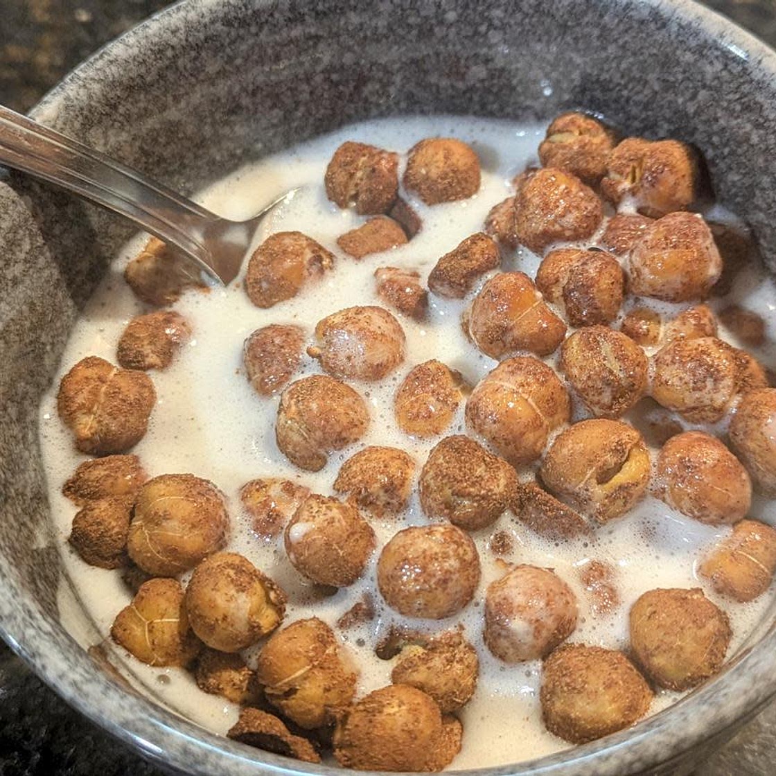 Cinnamon Toast Chickpeas