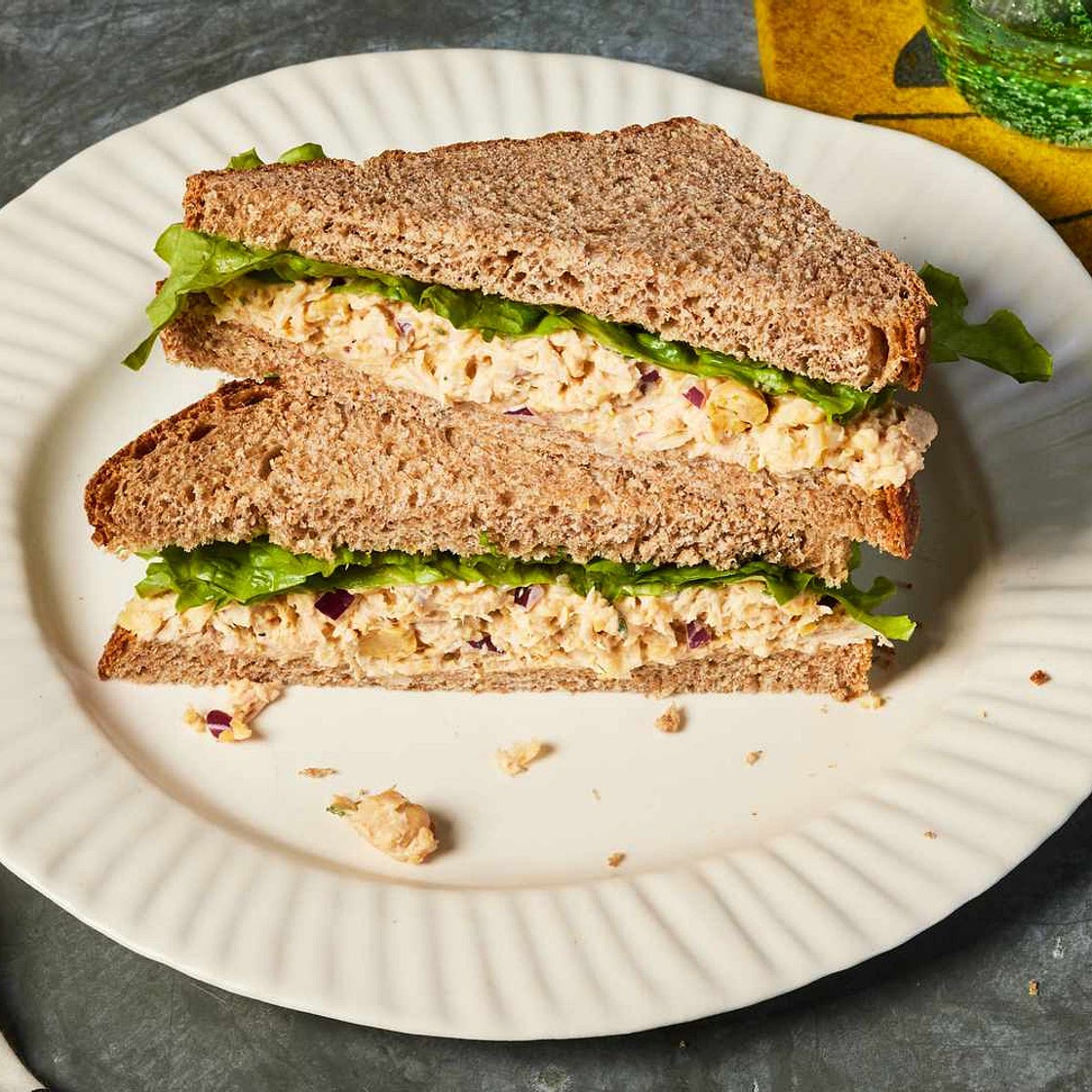 Tuna - Chickpea Toast