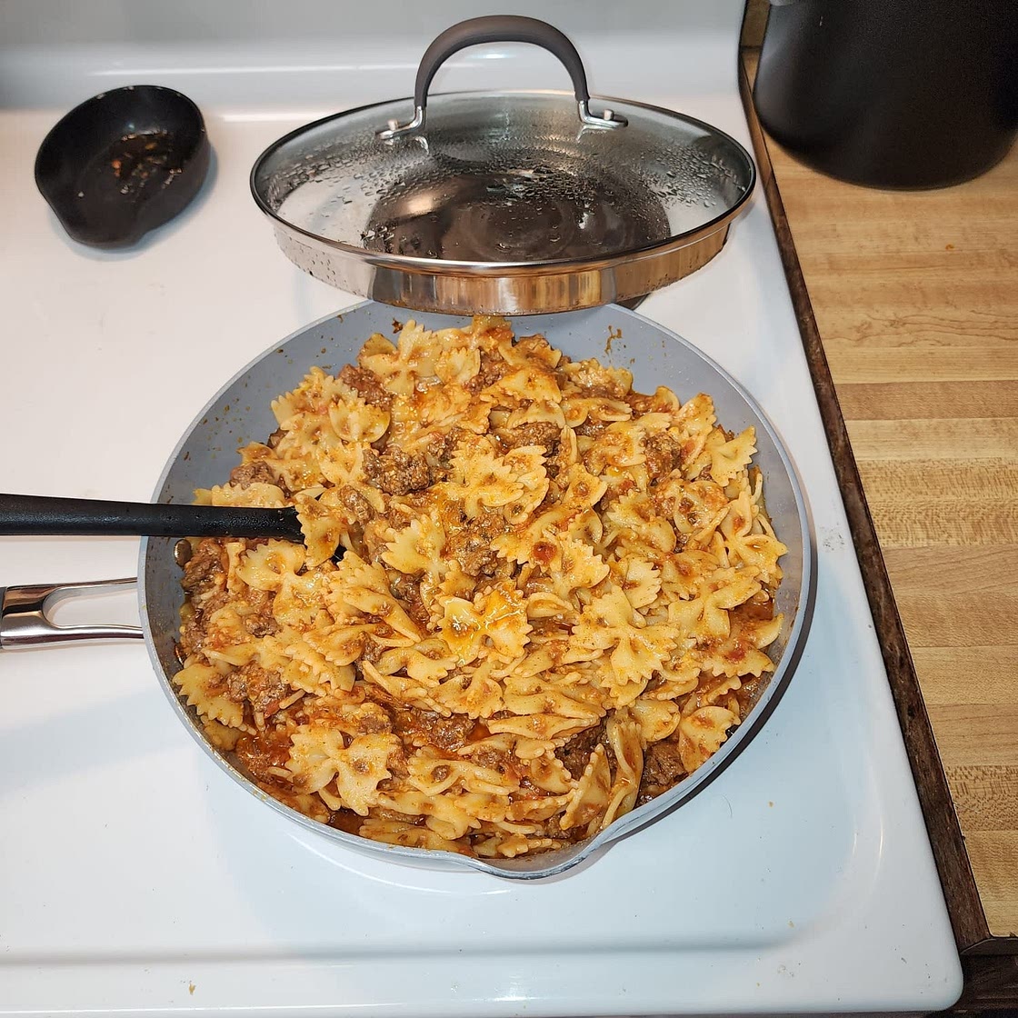 Cheesy Taco Pasta