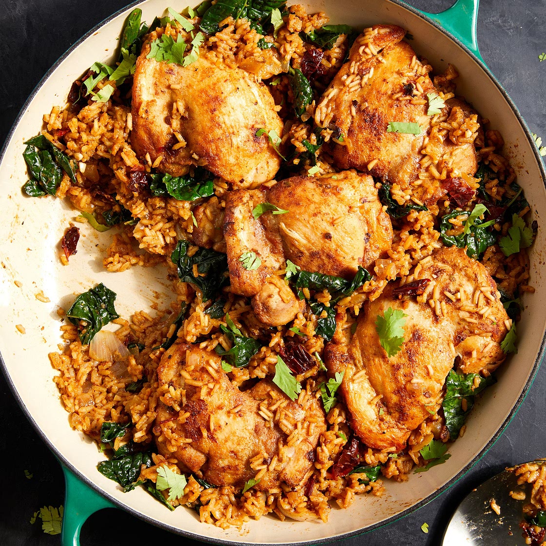 One-Pot Adobo Chicken And Rice