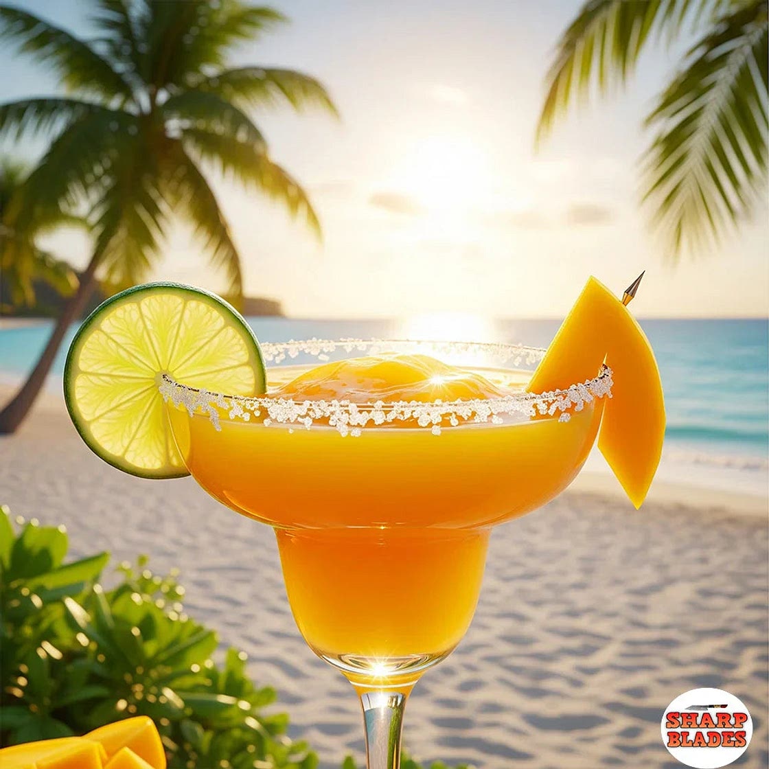 Mango Margarita Recipe – Easy Tropical Cocktail - Sharp Blades