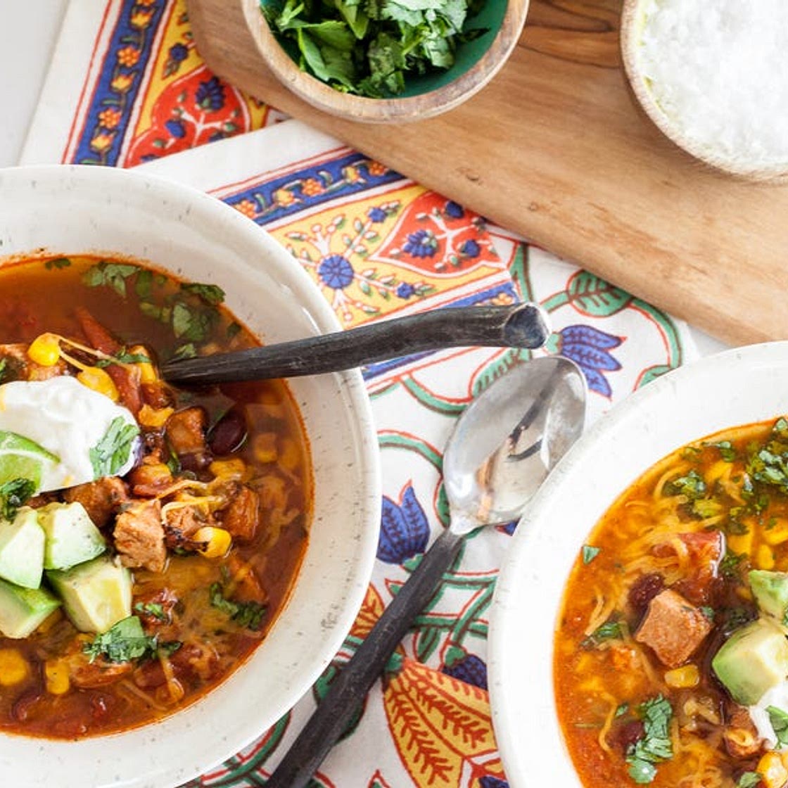 Southwest Chicken Soup