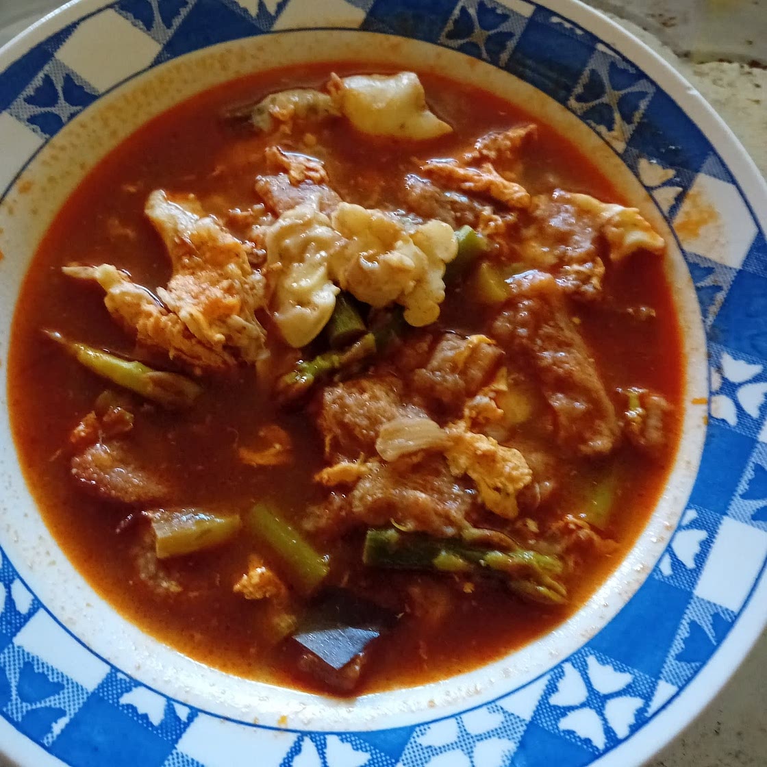 sopa de espárragos