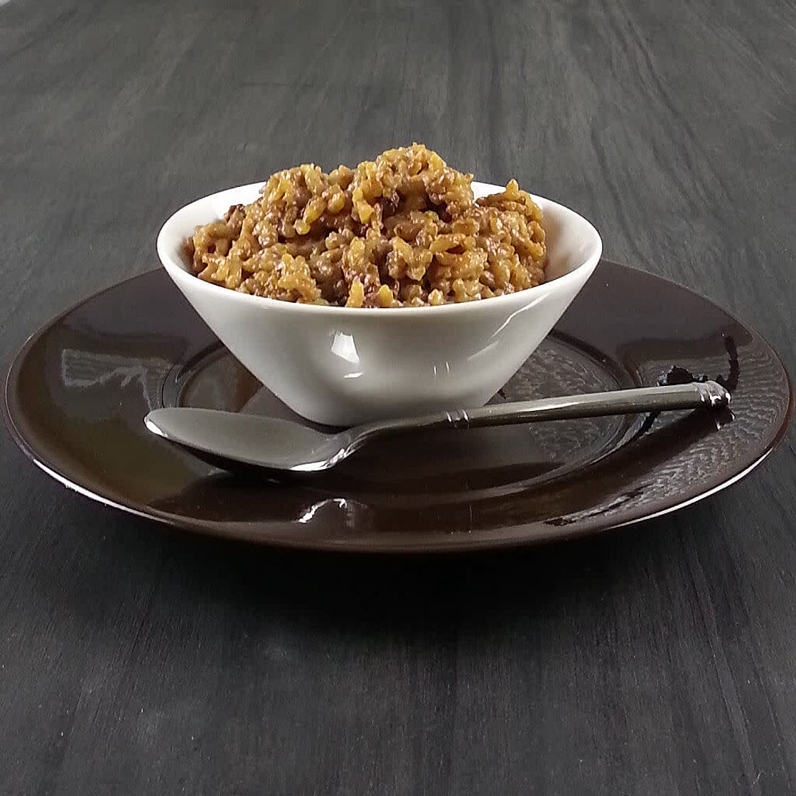 Coffee and Cream Risotto