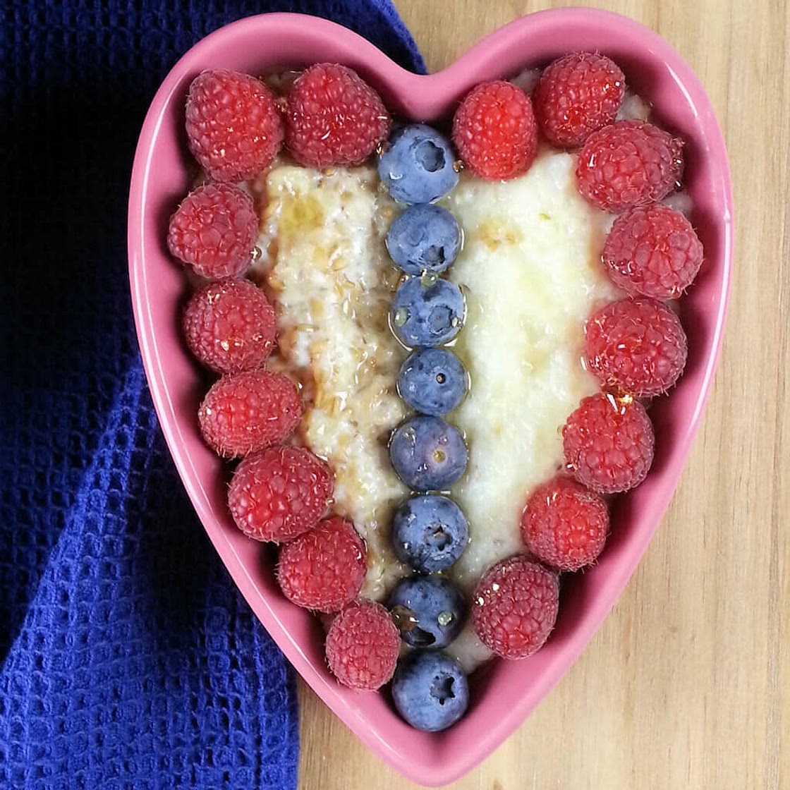 Overnight Oats & Grits Breakfast Porridge