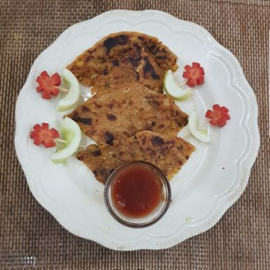 मुगलई पराठा (Mughlai paratha recipe in Hindi)