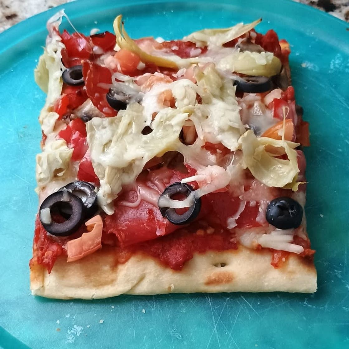 Mediterranean Flatbread Pizza
