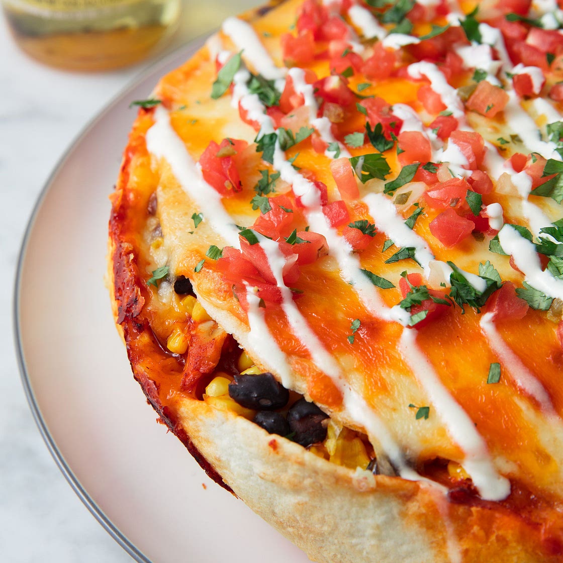 Chicken Enchilada Pie