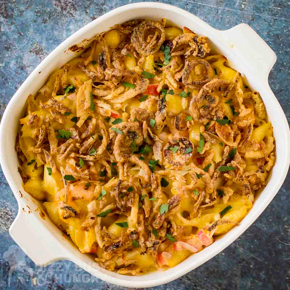 Seafood Mac and Cheese