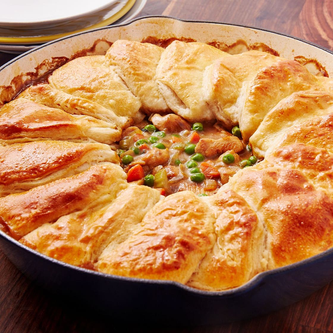 Skillet Chicken Pot Pie