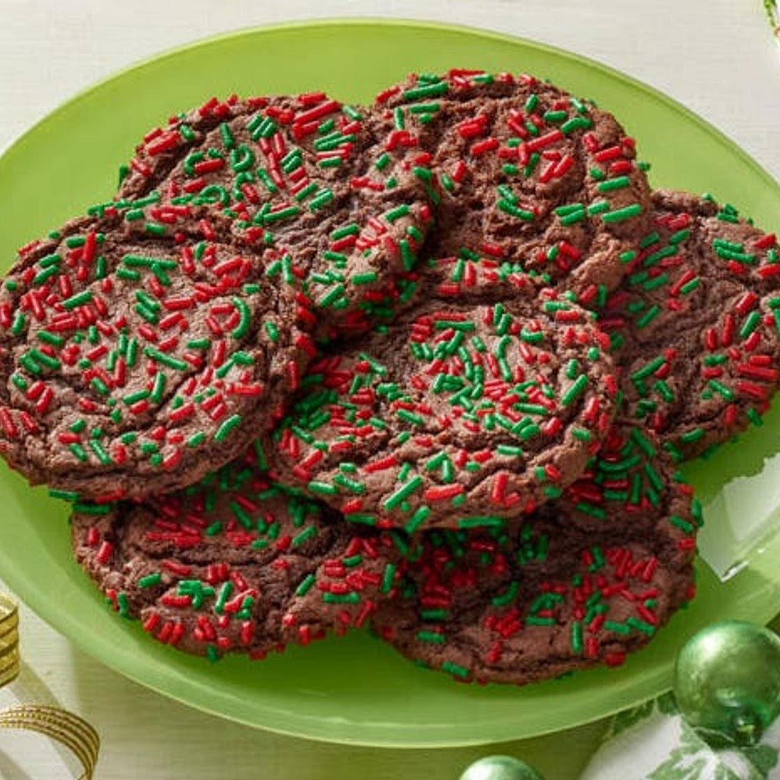 Chocolate Cake Mix Cookies