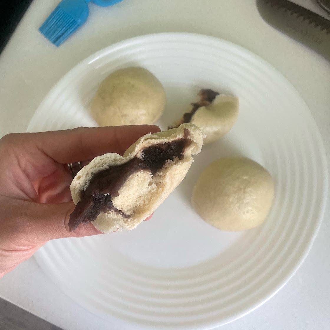 Red Bean Buns (Dou Sha Bao, 豆沙包)