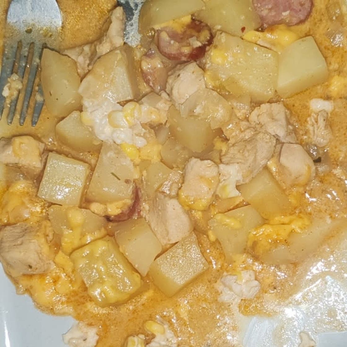 Loaded baked potato casserole