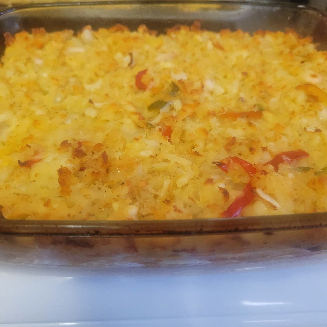 Mexicali Hashbrown Taco Casserole