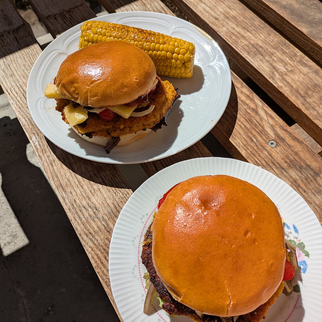 Rote Linsen Burger Patties
