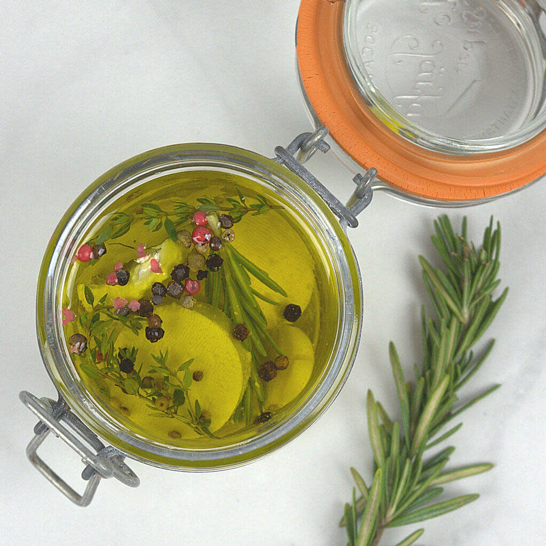 Marinated Goat Cheese