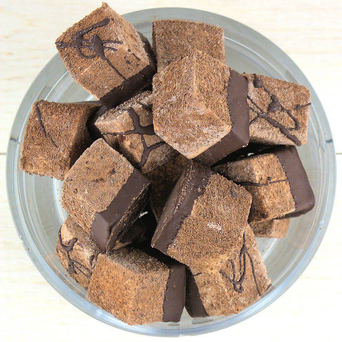 Chocolate Dipped Chocolate Marshmallows