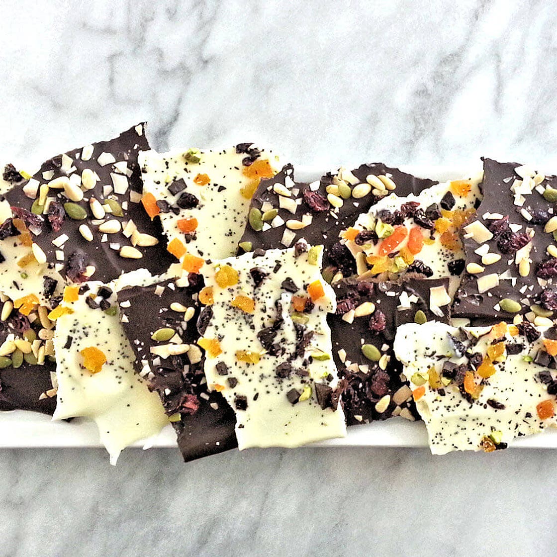Dark & White Chocolate Bark