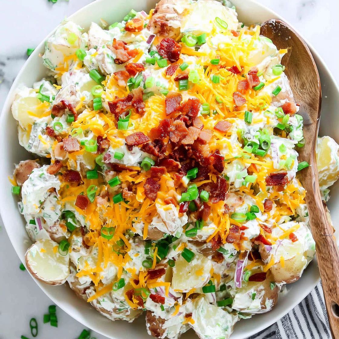 summer Loaded Baked Potato Salad