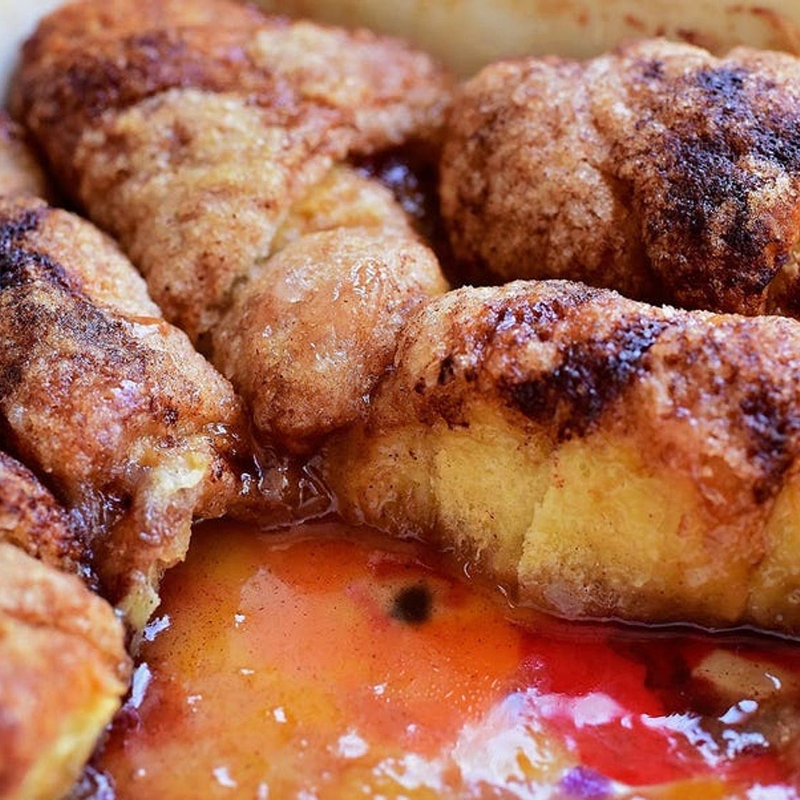Peach Dumplings