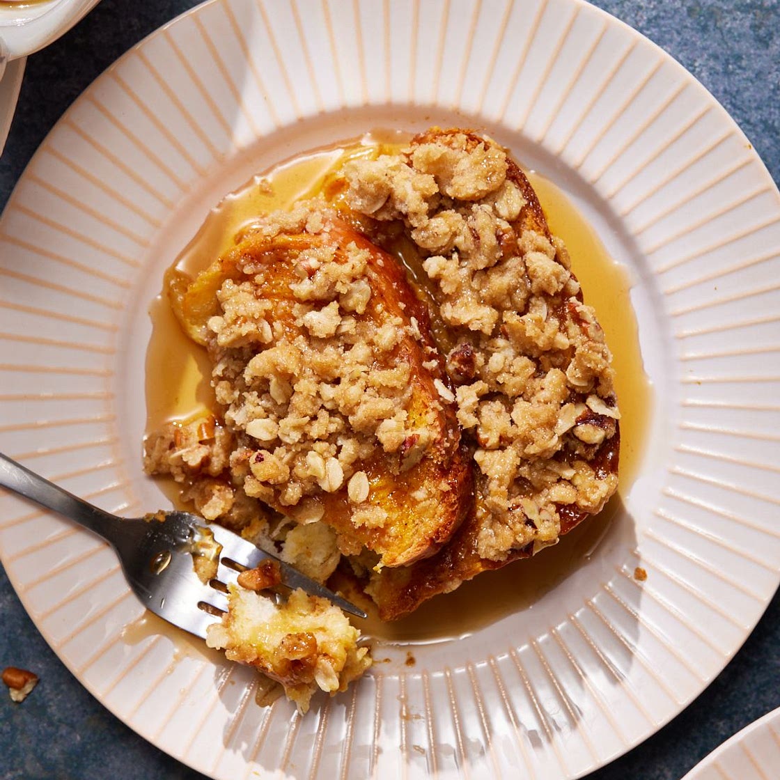 Pumpkin Pie French Toast Bake