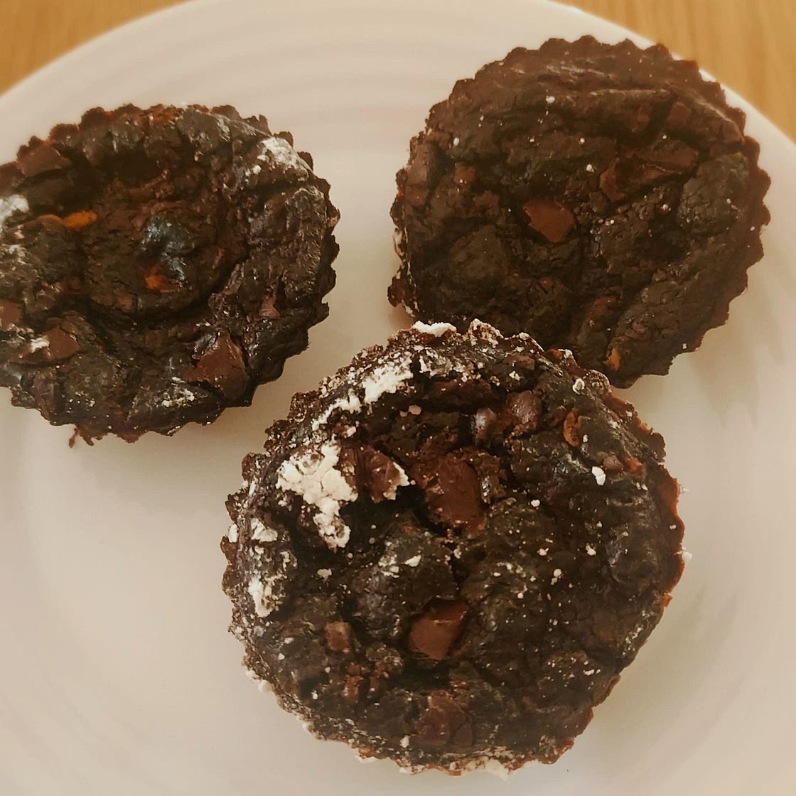 BROWNIE BAKED OATS (healthy, vegan)