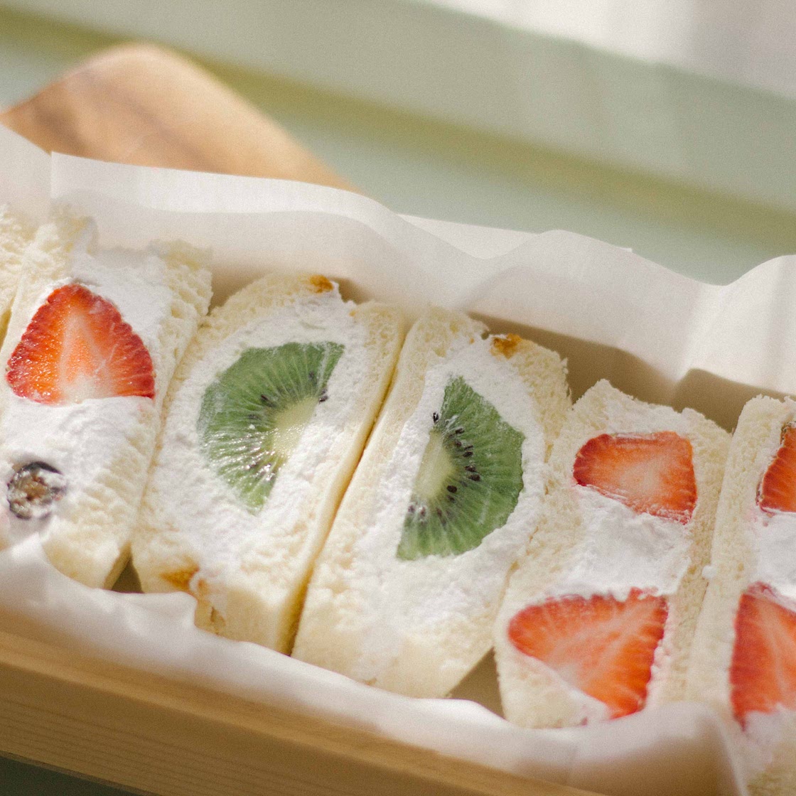 Fruit Cream Sandwiches (Ichigo Sando)