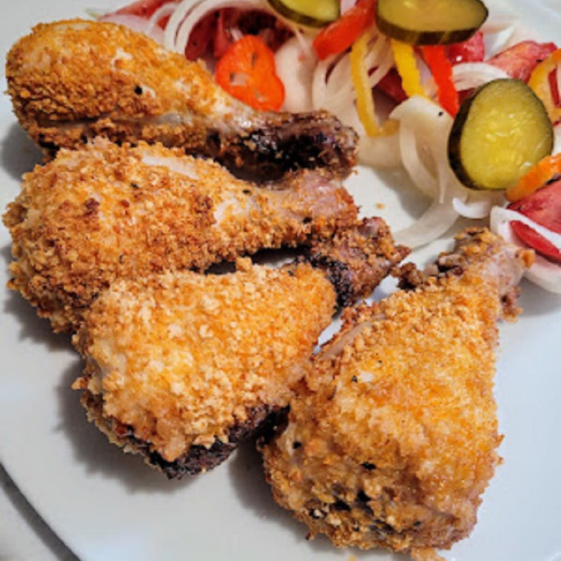 Golden Crunchy Drumsticks