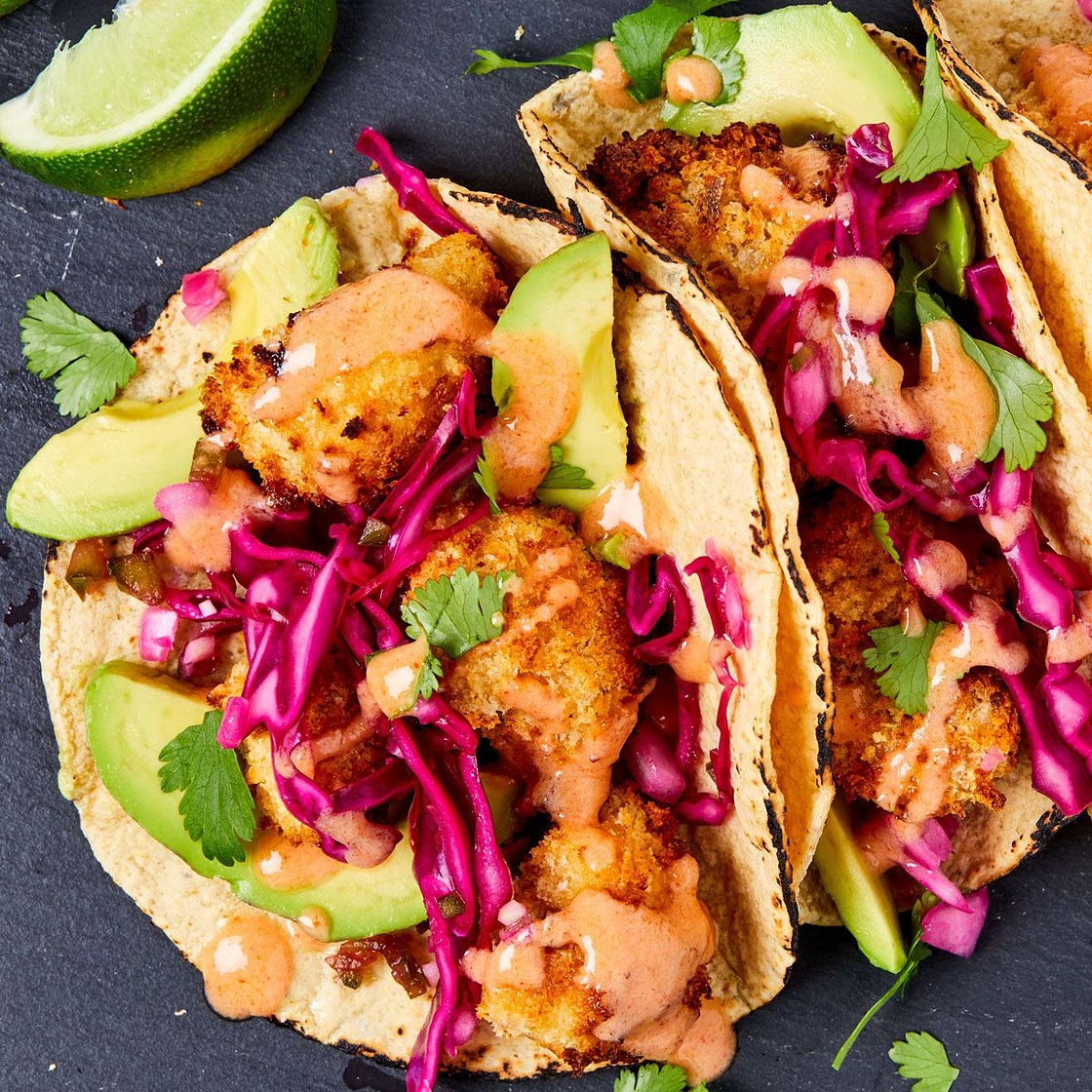 Air Fryer Cauliflower Tacos