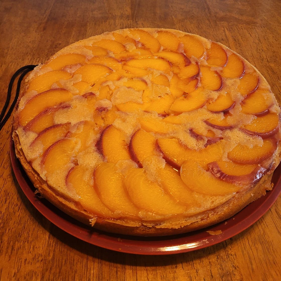 Peach Upside Down Cake