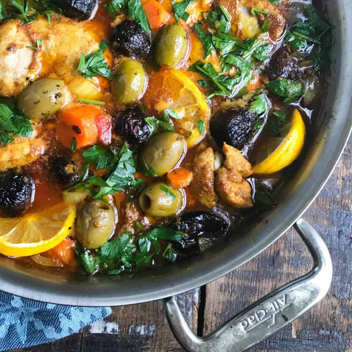 Moroccan Chicken Thighs