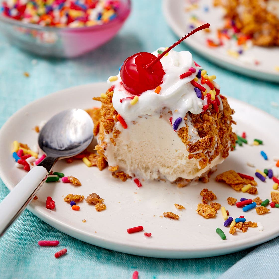 "Fried" Ice Cream