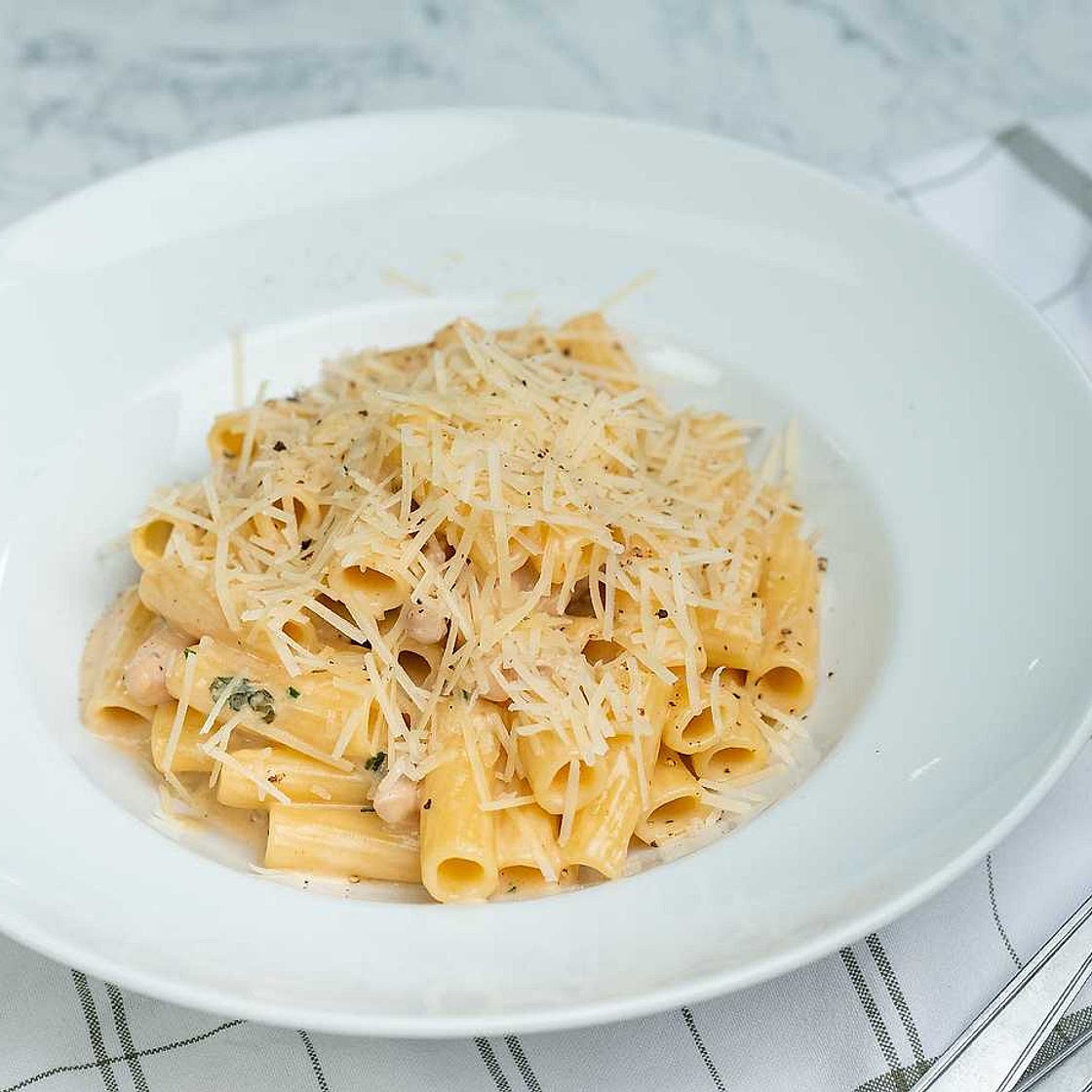 Chicken Pasta with Sage and Marsala