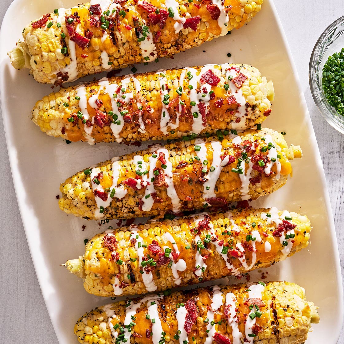 Cheddar Bacon Ranch Corn