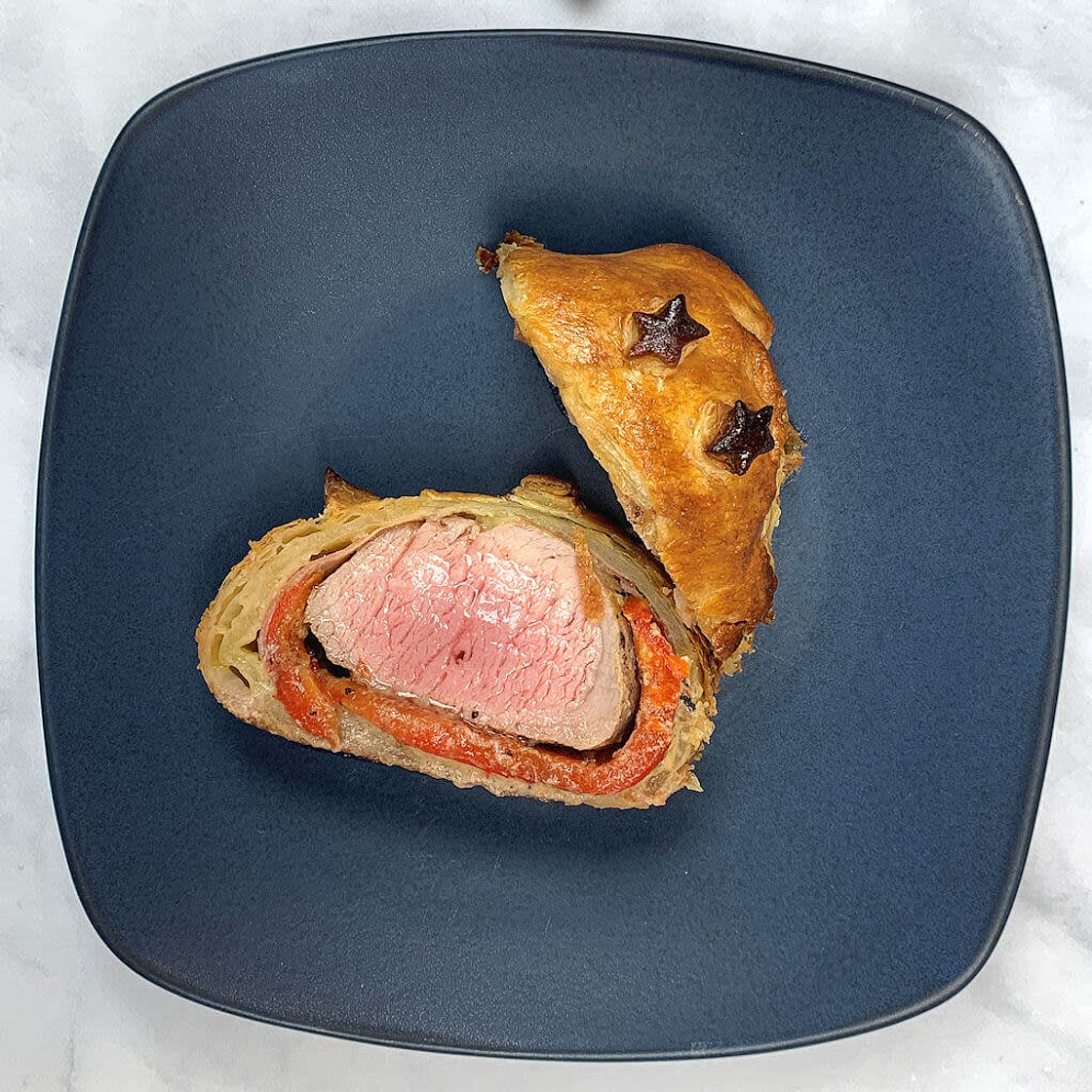 Pork Wellington for Two