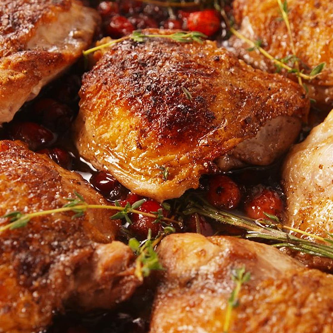 Cranberry Balsamic Chicken