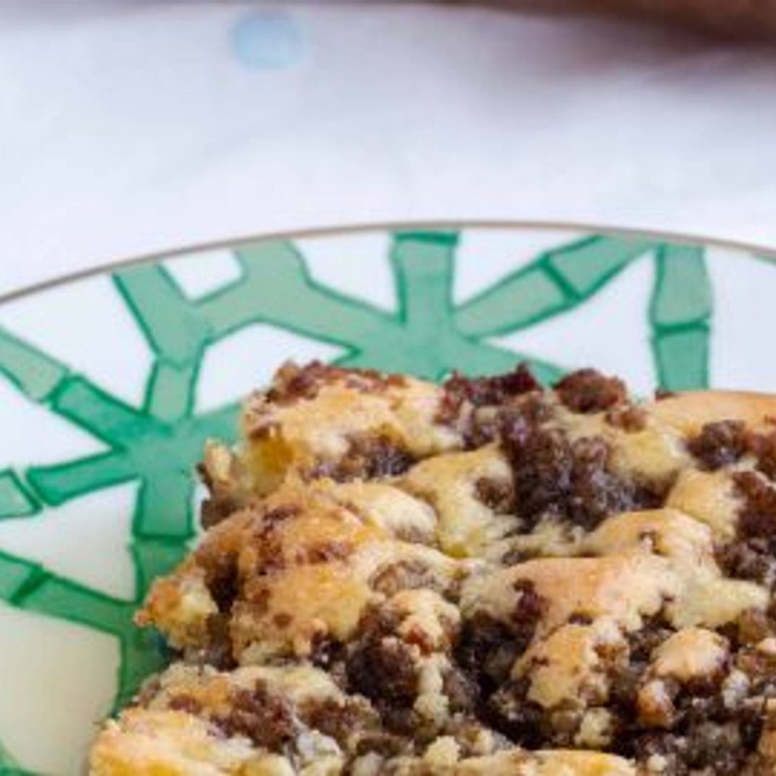 McGriddle Breakfast Casserole (low carb, gluten free)