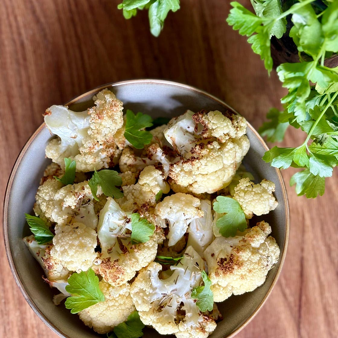Air Fryer Roasted Cauliflower