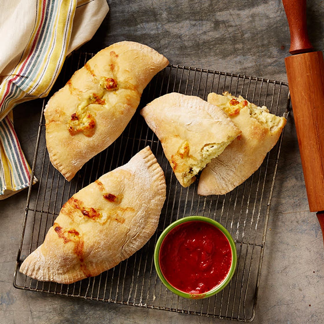 Pizza Planet Cheesy Calzones