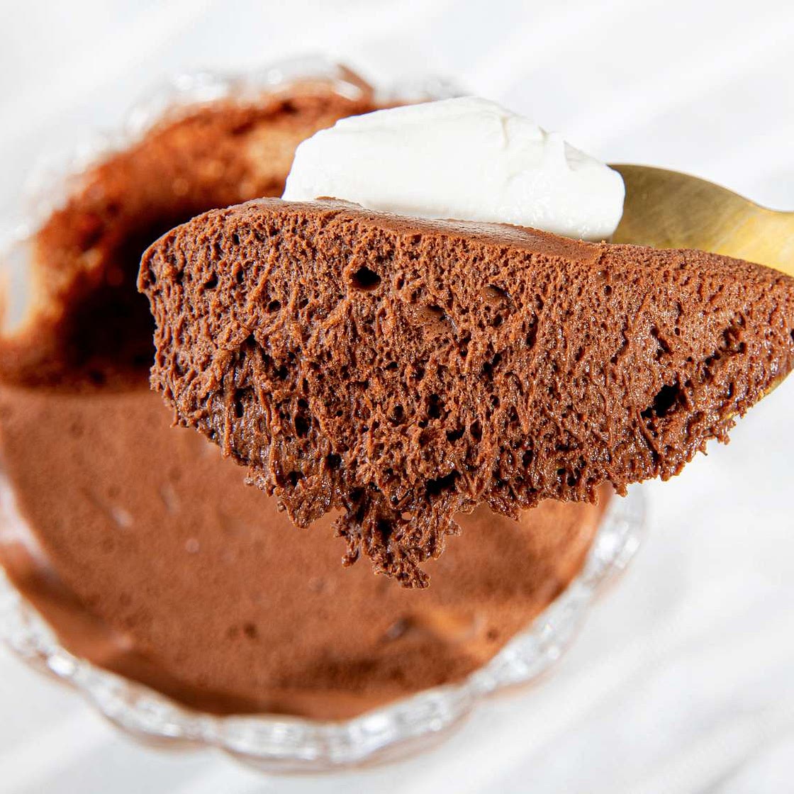 Avocado chocolate mousse