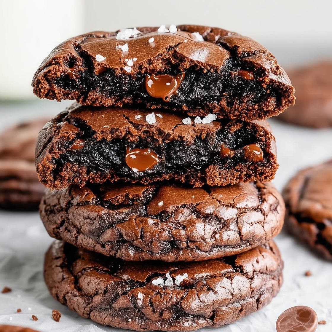Fudgy Chewy Brookies