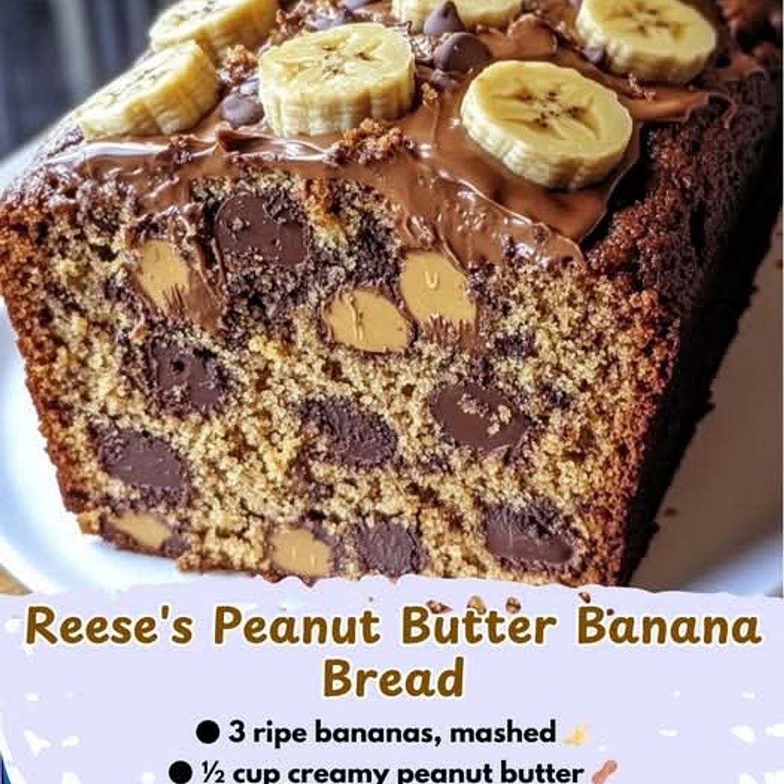 Reese's Peanut Butter Banana Bread